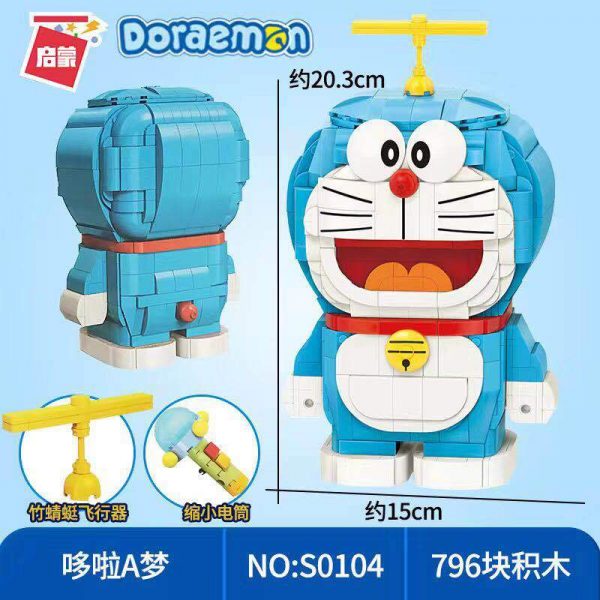 Movie Qman S0104 Doraemon Shrink Flashlight And Bamboo Dragonfly (1)