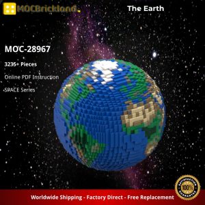 Space Moc 28967 The Earth By Thire5 Mocbrickland (1)