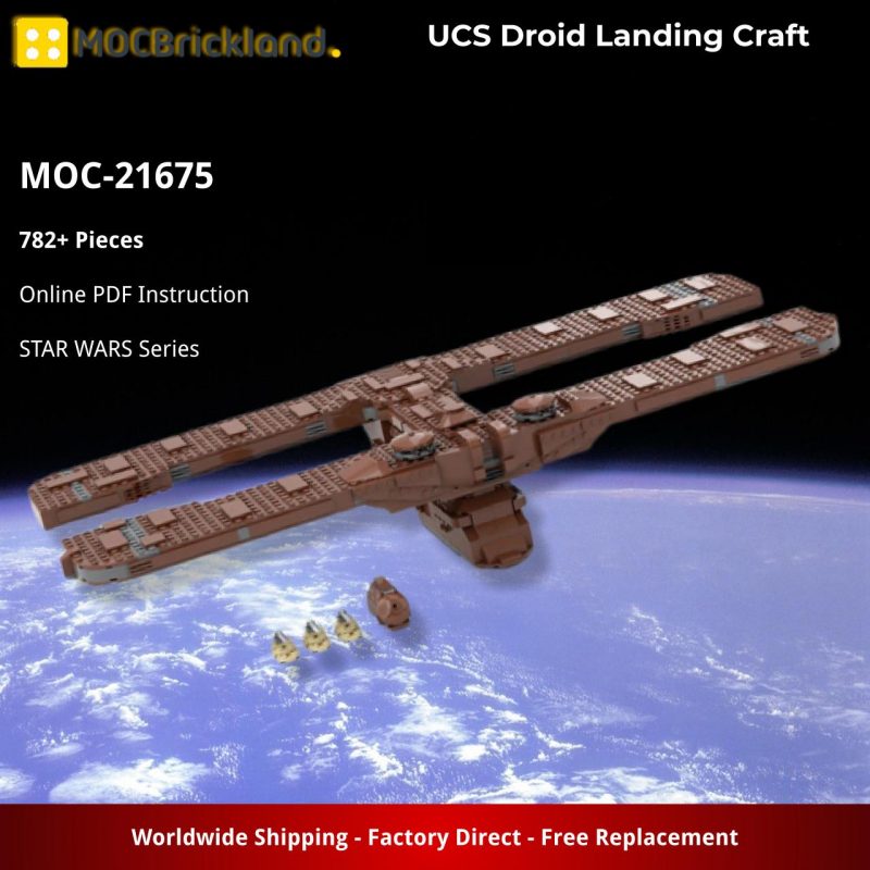 MOCBRICKLAND MOC-21675 UCS Droid Landing Craft