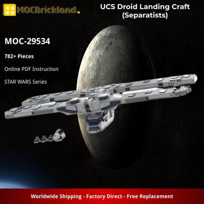 MOCBRICKLAND MOC-29534 UCS Droid Landing Craft (Separatists)