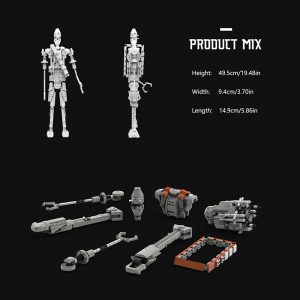 Star Wars Moc 42820 Ig Series [assassin Droid] By Brickopaths Mocbrickland (1)