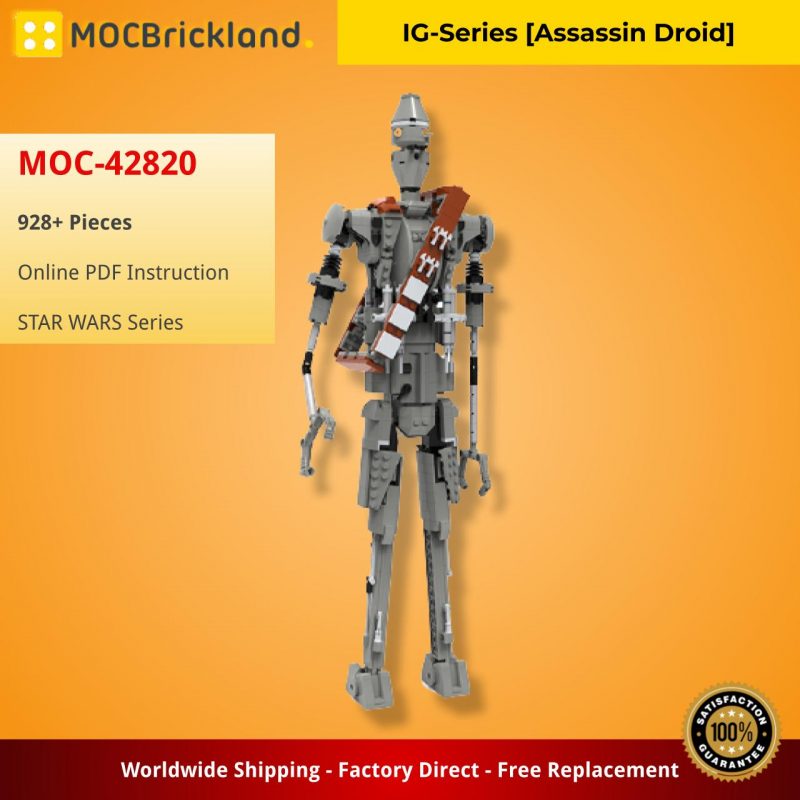 MOCBRICKLAND MOC-42820 IG-Series [Assassin Droid]