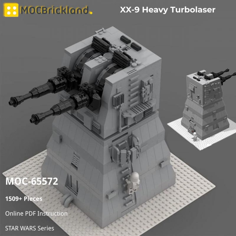 MOCBRICKLAND MOC-65572 XX-9 Heavy Turbolaser