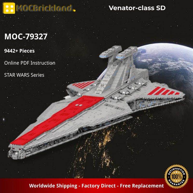 MOCBRICKLAND MOC-79327 Venator-class SD