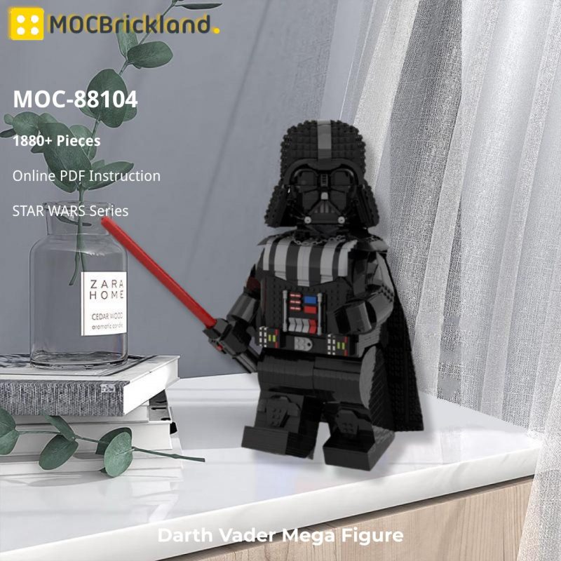 MOCBRICKLAND MOC-88104 Darth Vader Mega Figure