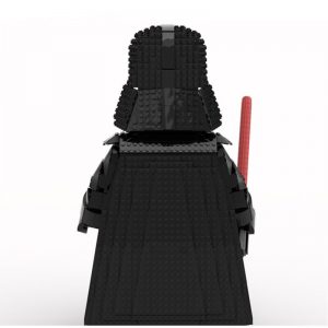 Star Wars Moc 88104 Darth Vader Mega Figure By Albo.lego Mocbrickland (8)