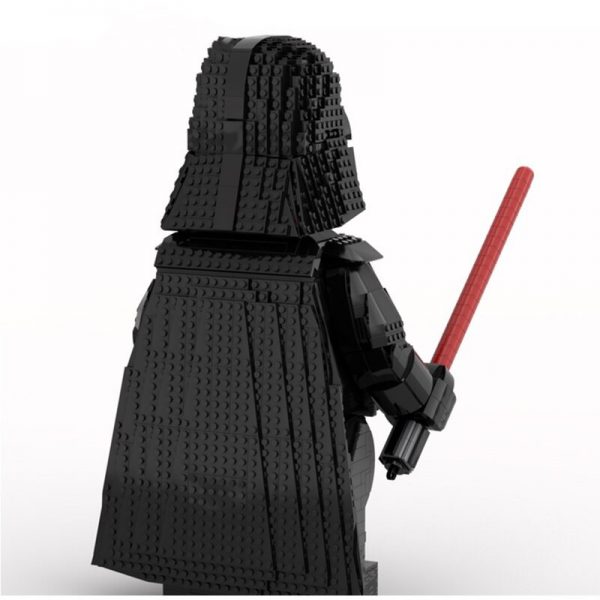 Star Wars Moc 88104 Darth Vader Mega Figure By Albo.lego Mocbrickland (9)