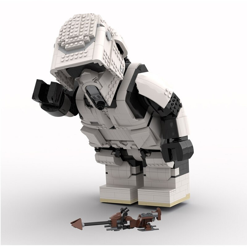 Scout Trooper 9 Figure - Custom MOC made using LEGO bricks – B3 Customs