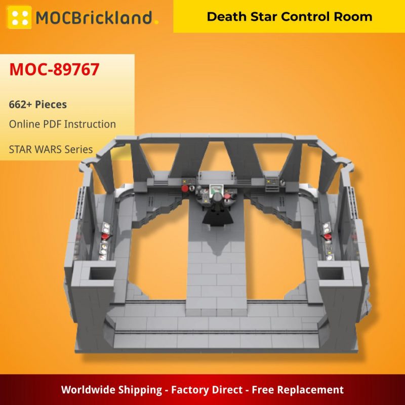 MOCBRICKLAND MOC-89767 Death Star Control Room