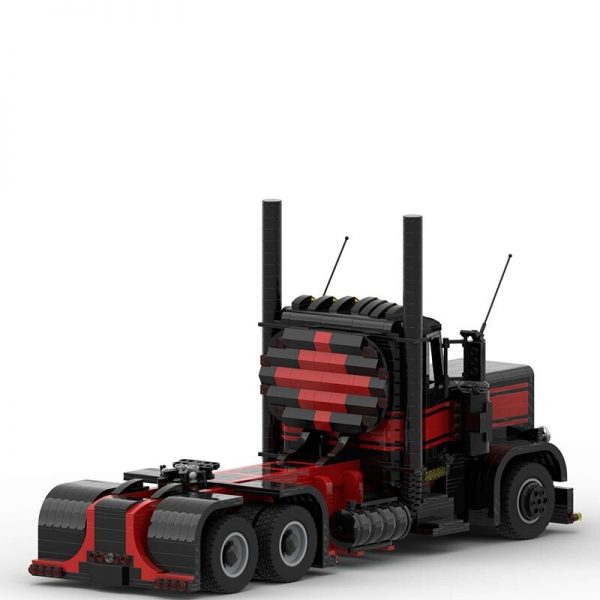 Technician Moc 32567 Black And Red Peterbilt 389 By Laouaistechnic Mocbrickland (3)