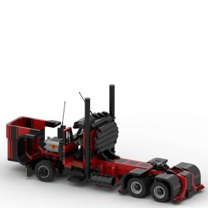 Technician Moc 32567 Black And Red Peterbilt 389 By Laouaistechnic Mocbrickland (4)