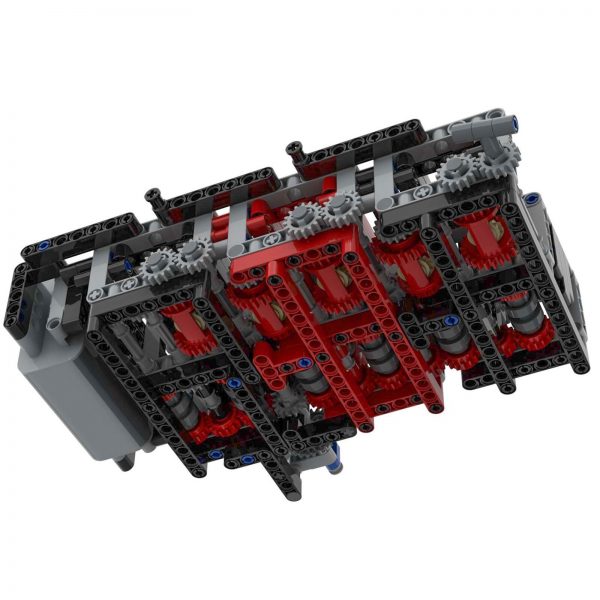 Technician Moc 40533 63 Speed Gearbox Including Reverse By Technicbrickpower Mocbrickland (6)