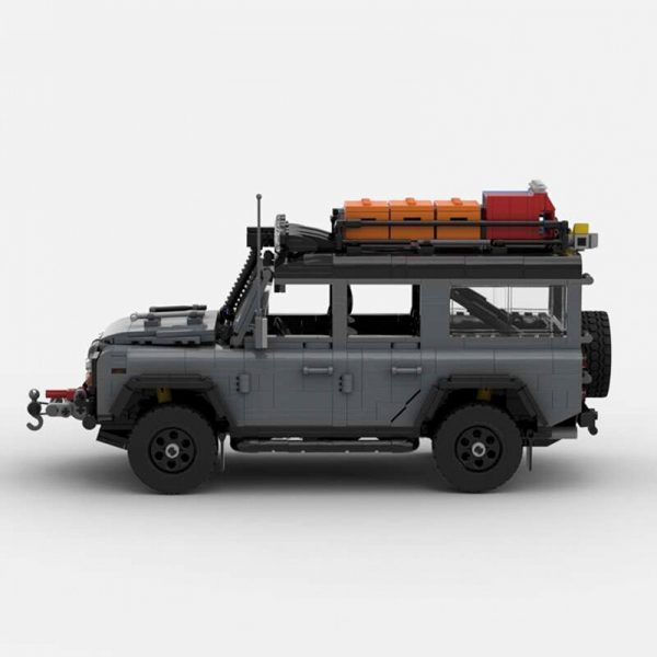 Technician Moc 73034 Land Rover Defender 110 'expedition' By Tangram Mocbrickland (1)