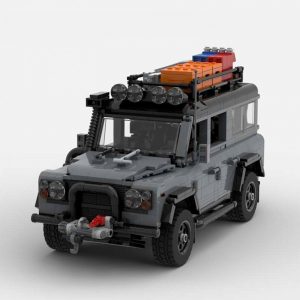 Technician Moc 73034 Land Rover Defender 110 'expedition' By Tangram Mocbrickland (3)