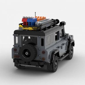 Technician Moc 73034 Land Rover Defender 110 'expedition' By Tangram Mocbrickland (5)