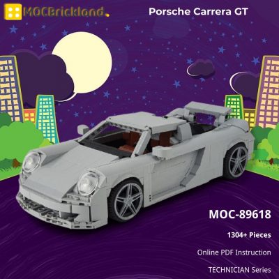 MOCBRICKLAND MOC-89618 Porsche Carrera GT