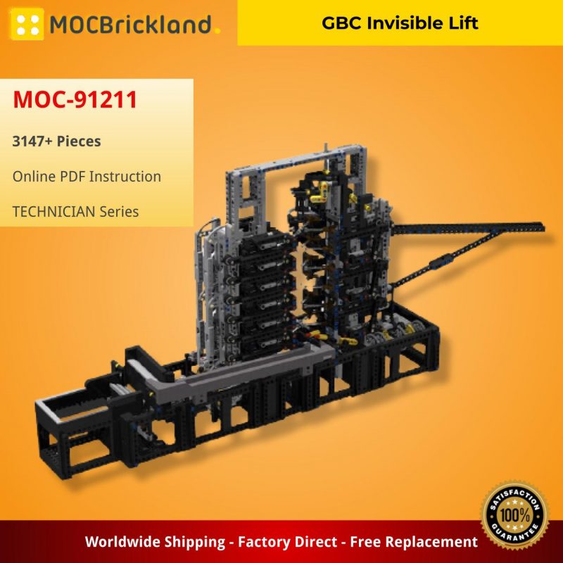 MOCBRICKLAND MOC-91211 GBC Invisible Lift