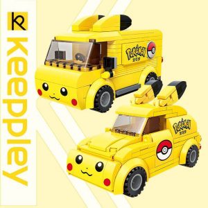 Technician Qman K20205 K20206 Pokémon Pikachu Car (1)