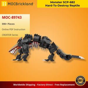 Choo Choo Charles MOC-89498 Creator With 262 Pieces - MOC Brick Land