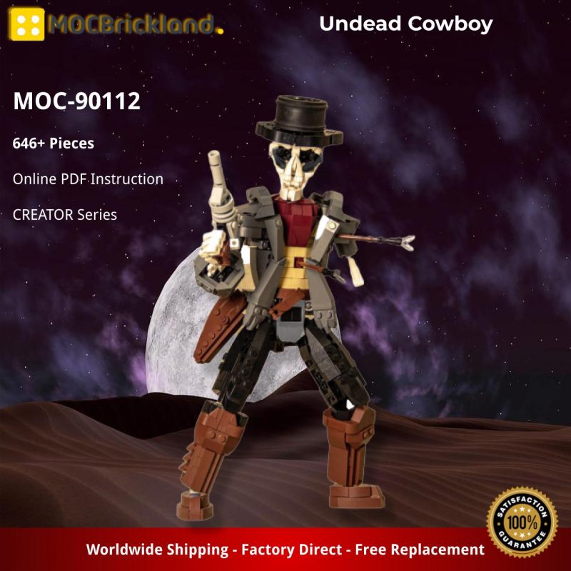 MOCBRICKLAND MOC-90112 Undead Cowboy
