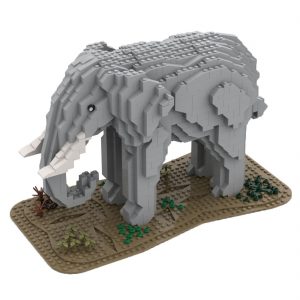 Creator Moc 93606 Elephant By Ben Stephenson Mocbrickland (1)