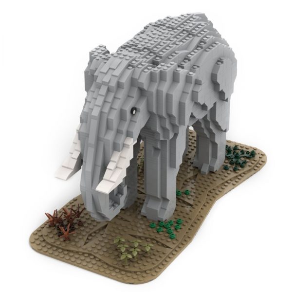 Creator Moc 93606 Elephant By Ben Stephenson Mocbrickland (4)