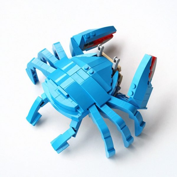 Mocbrickland Moc 12639 10252 Blue Crab B Model (1)