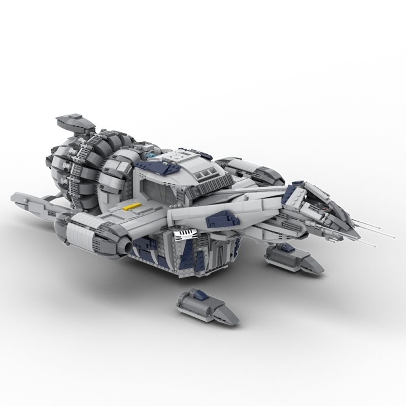 MOCBRICKLAND MOC-12777 Firefly Serenity Spaceship