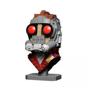 Mocbrickland Moc 13461 Star Lord Bust (1)
