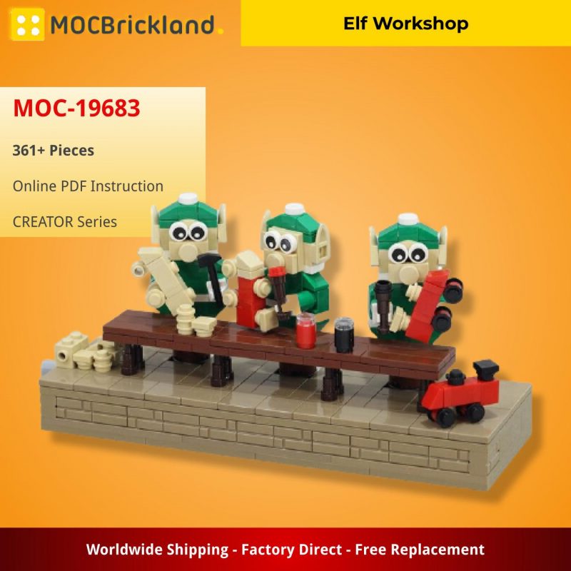 MOCBRICKLAND MOC-19683 Elf Workshop