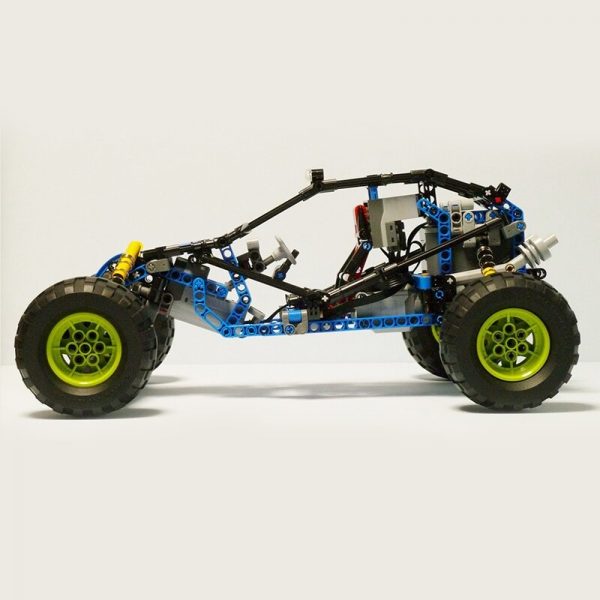 Mocbrickland Moc 3028 Blue Lightning Buggy (4)