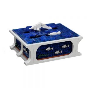 Mocbrickland Moc 41832 Swimming Dolphins (1)