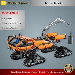 Mocbrickland Moc 42038 Arctic Truck (2)