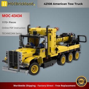 Mocbrickland Moc 43434 42108 American Tow Truck (2)
