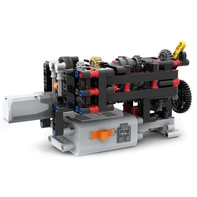 MOCBRICKLAND MOC-45647 4 Speed Gearbox