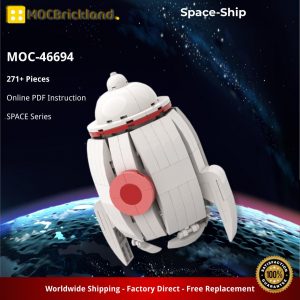 Mocbrickland Moc 46694 Space Ship (1)