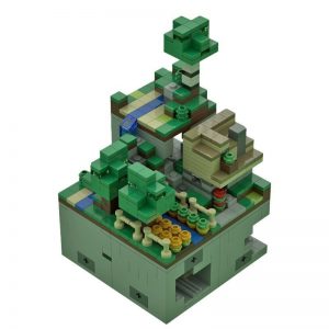 Mocbrickland Moc 51935 Wooded Hills 1125 Scale (2)