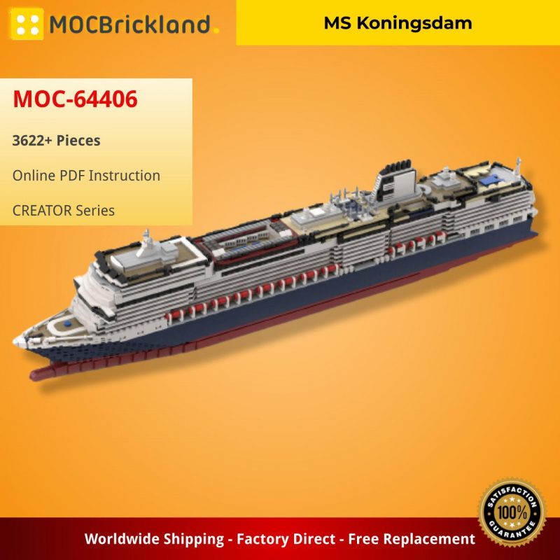 MOCBRICKLAND MOC-64406 MS Koningsdam