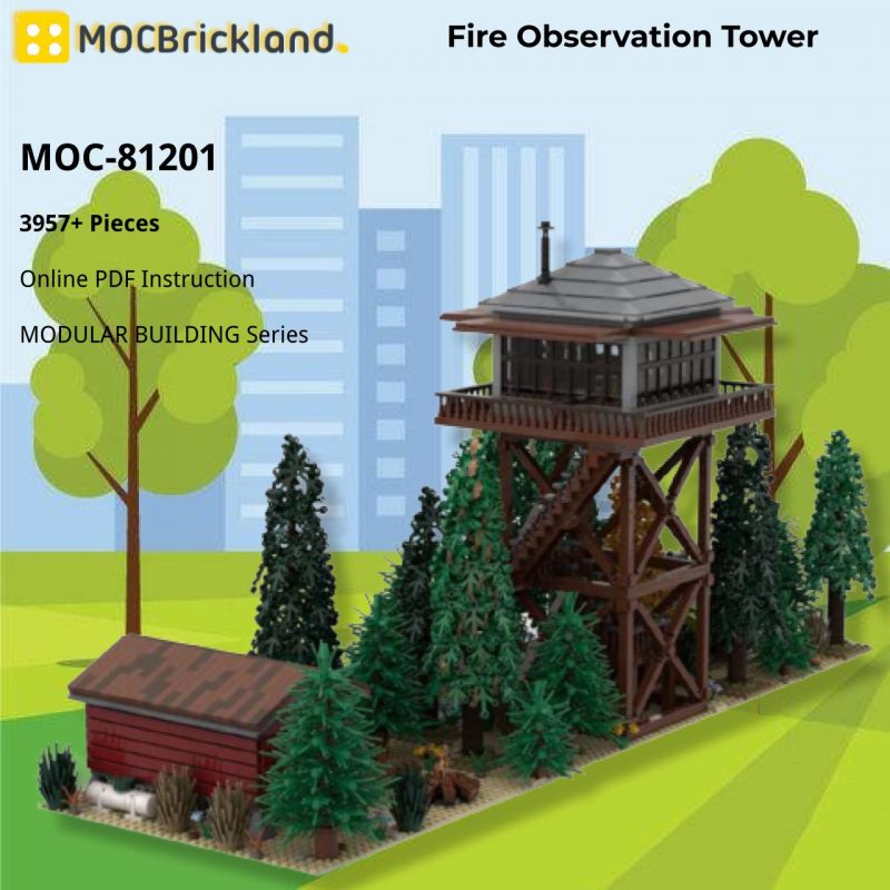 MOCBRICKLAND MOC-81201 Fire Observation Tower