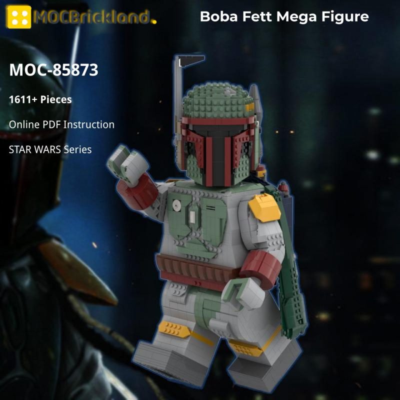 MOCBRICKLAND MOC-85873 Boba Fett Mega Figure
