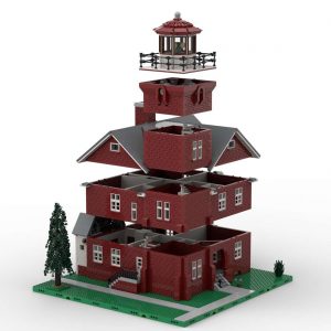 Mocbrickland Moc 85913 Two Harbors Lighthouse (2)