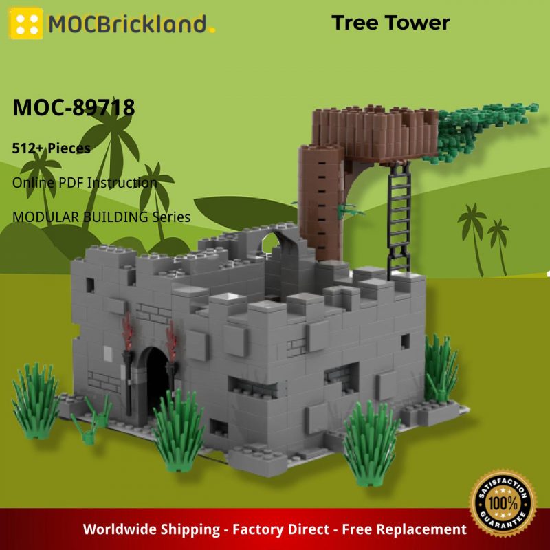 MOCBRICKLAND MOC-89718 Tree Tower