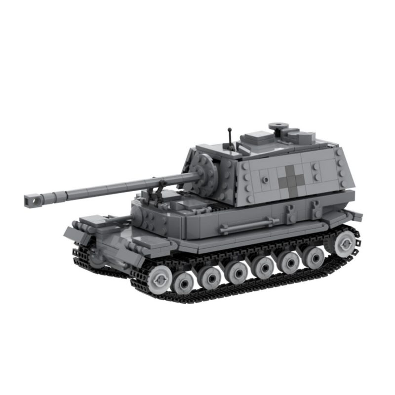 MOCBRICKLAND MOC-89727 German Army Ferdinand Jagdpanzer TIGER/P