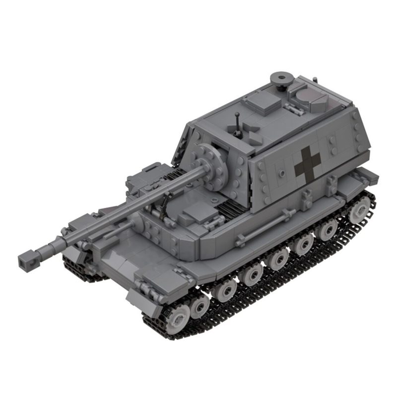 MOCBRICKLAND MOC-89727 German Army Ferdinand Jagdpanzer TIGER/P