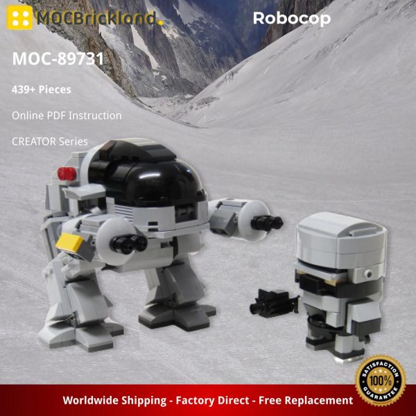 Mocbrickland Moc 89731 Robocop (2)