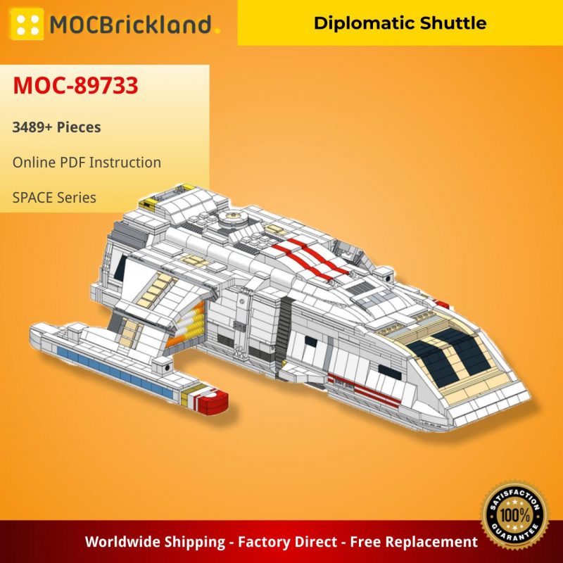 MOCBRICKLAND MOC-89733 Diplomatic Shuttle