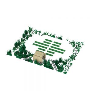Mocbrickland Moc 89735 Quidditch Pitch From Harry Potter (1)