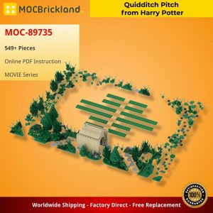 Mocbrickland Moc 89735 Quidditch Pitch From Harry Potter (2)