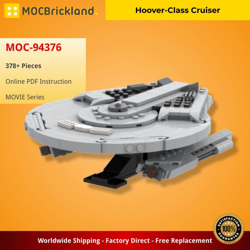 MOCBRICKLAND MOC-94376 Hoover-Class Cruiser