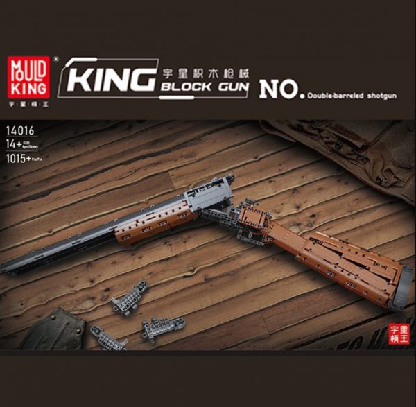 Mould King 14016 Double Barreled Shotgun (1)